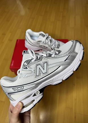 Білі кросівки new balance 740, кросівки нью баланс 39розмір