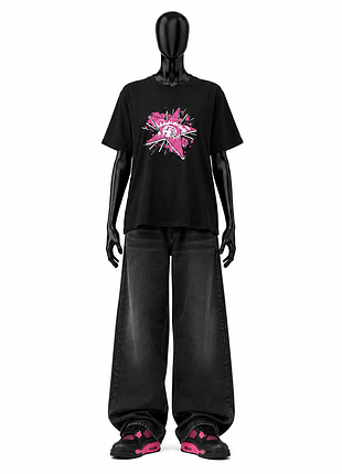 Футболка pink star