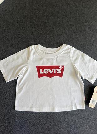 Нова футболка levi's на дівчинку 3-4 роки