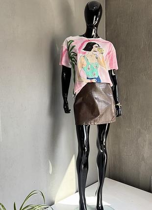 Стильна котонова футболка