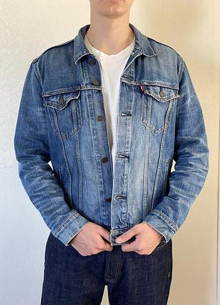 Джинсовка levi’s type 3 trucker jacket (оригінал, l)