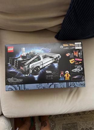Конструктор lego creator expert «назад у майбутнє» машина