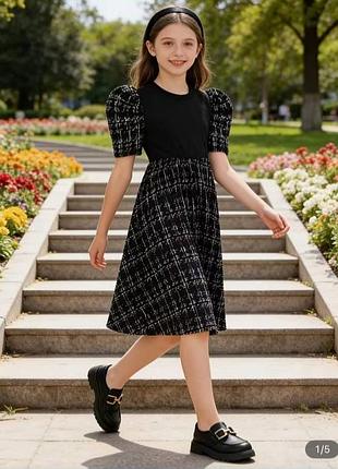 Школьное платье на девочку 13-14 лет