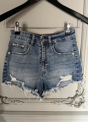 Джинсовые шорты zara