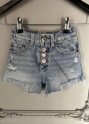 Детские джинсовые шорты zara