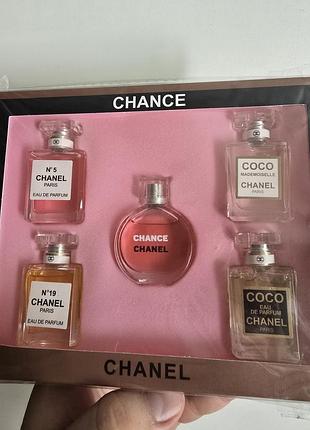Новый роскошный лимитированный набор оригинальных духов chanel