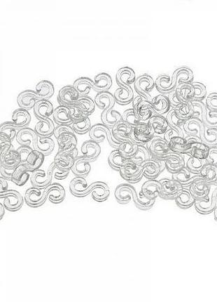 Набор клипс для браслетов "s" clasps-600, 600 штук