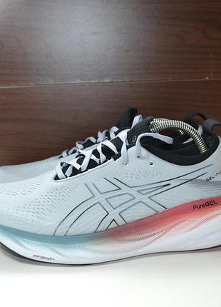 Asics gel nimbus 25 оригинал 43.5р  беговые атлетика фитнес марафонки кроссовки