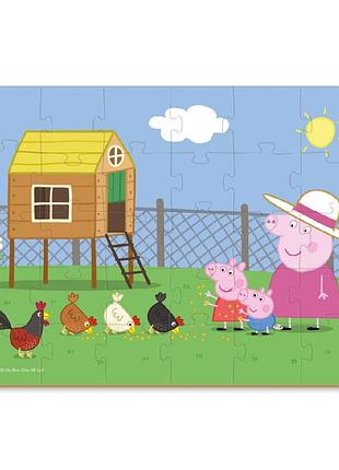 Детский пазл "peppa pig: курятник" 200301, 30 элементов 2