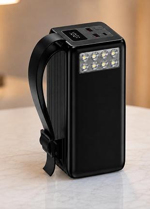 Powerbank neobatta n-316 60000 mah 22.5w з led підсвічуванням / портативний зарядний пристрій 60000 mah