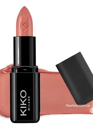Kiko milano smart fusion lipstick 404 кремова помада