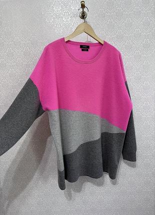 Кашеміровий подовжений светр 100 % кашемір autograph/ marks&spencer