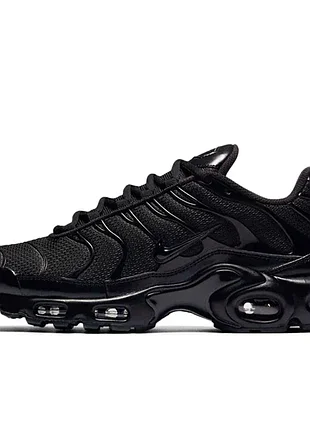 Оригінал! кросівки чоловічі nike air max plus triple black 604133-050