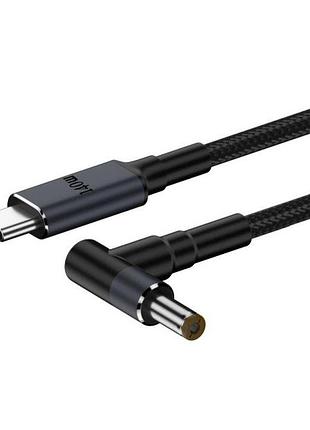 Usb type-c 140w 7a кабель питания dc 5.5×2.5 asus для зарядки ноутбука от повербанка usb