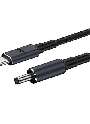 Usb type-c 140w 7a кабель живлення dc 4.5×3.0*0.6 dell для заряджання ноутбука від повербанка usb