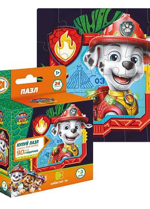 Детский пазл "paw patrol: маршал" 200823, 24 элемента 4
