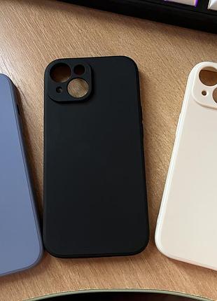 Силіконові чохли для iphone 14, нові