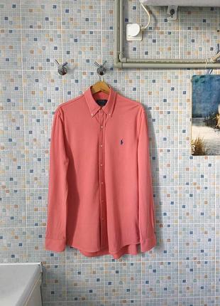 Трикотажная рубашка polo ralph lauren.