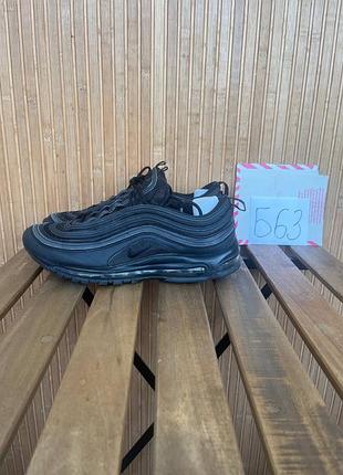 Кросівки nike air max 97 triple black