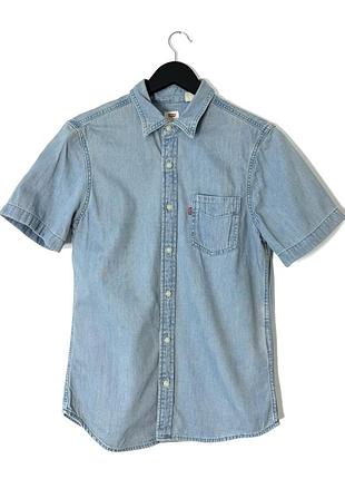 Джинсова сорочка з коротким рукавом levis