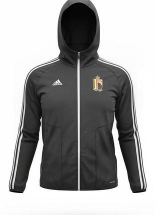 Спортивная олимпийка-худи сборной бельгии от adidas (из официальной лицензионной коллекции)
