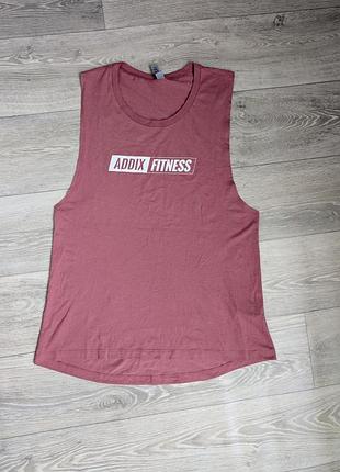 Стильная спортивная майка addix fitness от next level apparel женская фитнес майка