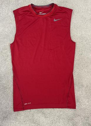 Майка компресійна спортивна чоловіча nike pro combat