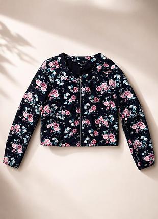 Ветровка с цветочным принтом h&m