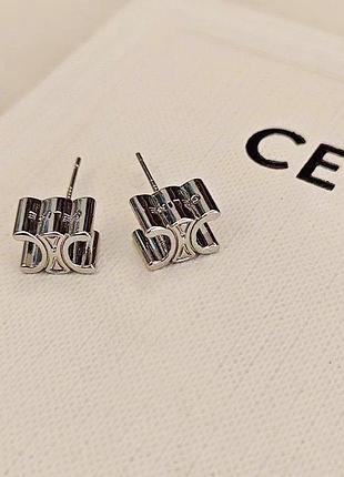 Сережки celine
