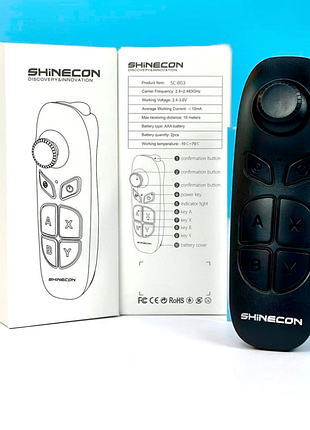 Бездротовий bluetooth джойстик пульт для vr окулярів shinecon sc-b03 (новий)