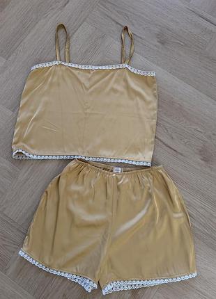 Костюм шовковий truve zara