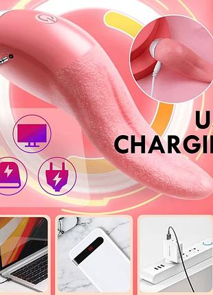 Язык вибратор для куни usb 5
