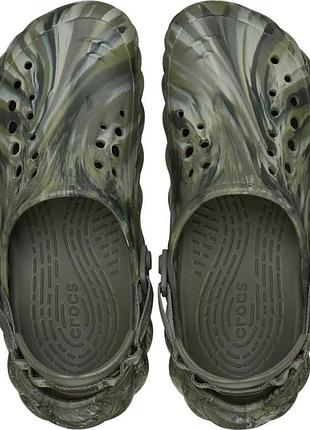 Crocs echo marbled clog h 4
