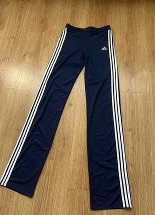 Жіночі легкі сині лосіни adidas