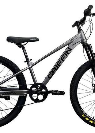 Велосипед al griffin power l 29" рама-19" disk матовый, cеребристый (17077)