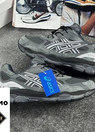 Asics gel-nyc total black gore-tex (термо)
