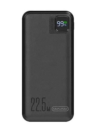 Павербанк 10000mah швидка зарядка pd20w+qc3.0 22.5w wuw y137 powerbank