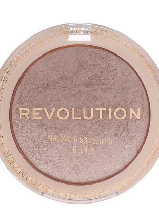 Бронзер makeup revolution reloaded powder bronzer