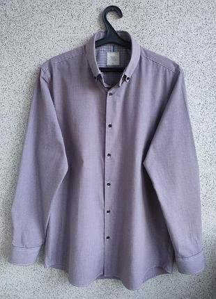 Сорочка чоловіча чоловіку next бавовна 35% поліестер 65% розмір l/xl