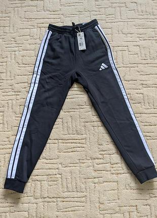 Оригінальні чоловічі споривні штані adidas essentials 3-stripes fleece pants розмір xs-s