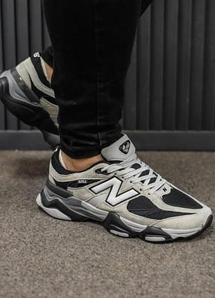 Мужские кроссовки new balance 9060 rain cloud black / smb+ 🔗