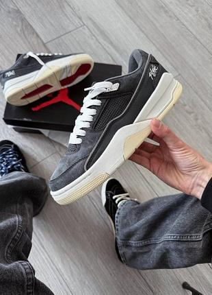 Мужские кроссовки nike air jordan flight court grey / smb+ 🔗