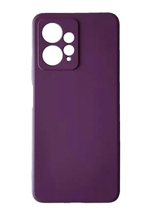 Чохол silicone case full for xiaomi redmi note 12 4g grape