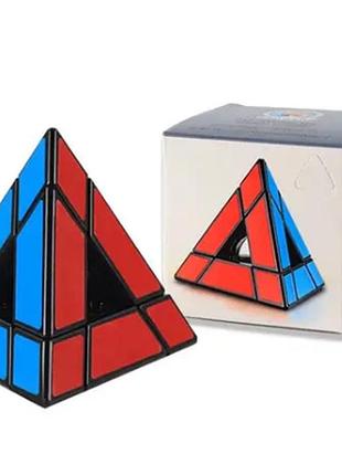 Кубик пірамідка дзеркальний кольоровий shengshou mirror pyraminx