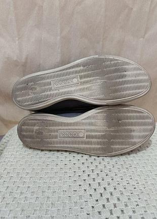 Кожаные кроссовки ecco 4