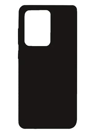 Чохол silicone case full for samsung s20.ultra black