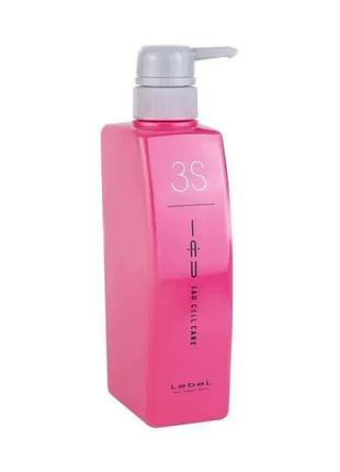 Интенсивный крем для укрепления волос lebel iau cell care 3s silky 500 мл