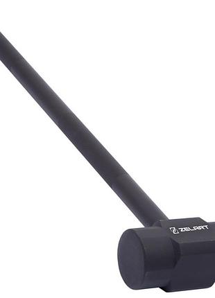 Кувалда стальная молот для кроссфита gym hammer zelart ta-0924-9 9кг черный