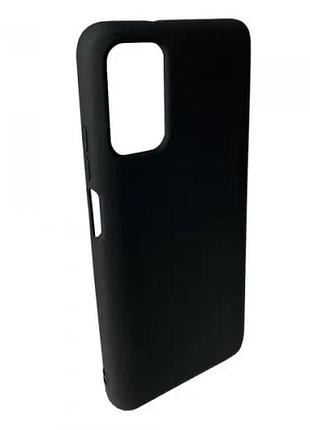 Чохол silicone case full for xiaomi redmi note 10/10s black