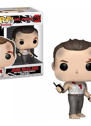Фігурка funko pop фанко поп джон макклейн міцний горішок john mcclane (die hard) #667